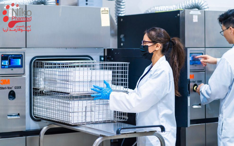 مراحل استریلیزاسیون با گاز اتیلن اکساید مراحل استریلیزاسیون با گاز اتیلن اکساید